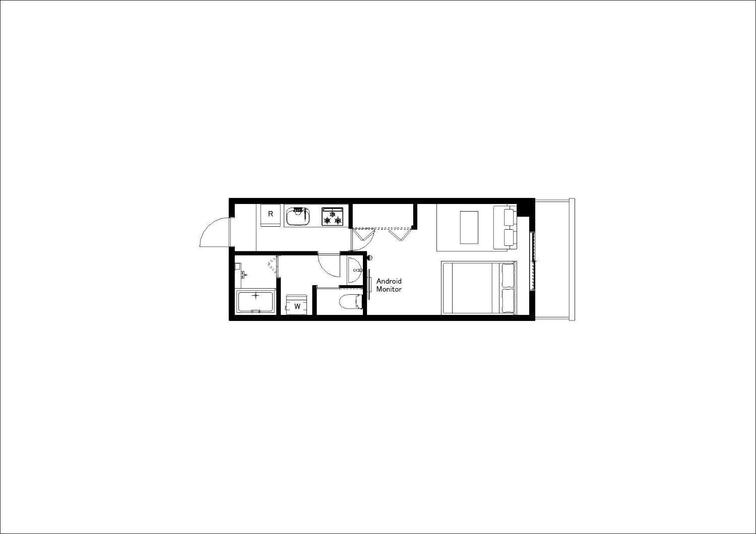 Prandre Dg Apartment Osaka Room photo